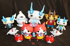 Yokai YO-KAI Toy Lot: JIBANYAN Komasan WHISPER: Plush, Talking, Light Up