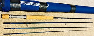Sage VT2 9 Foot 4 Piece # 7 Fly Rod with Travel Tube - Picture 1 of 6