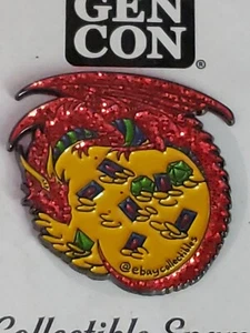 eBay Dragon Hoard Collectible Enamel Pin Bazaar - Promo Gen Con 2022 GenCon 22 - Picture 1 of 3