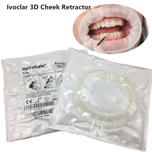 50Pcs Ivoclar Optragate 3D Lip Cheek Retractor Dental Mouth Opener Junior - Picture 1 of 8