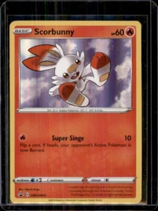 Scorbunny SWSH002 Black Star Promo Sword and Shield Holo Rare Pokemon Card - Picture 1 of 2