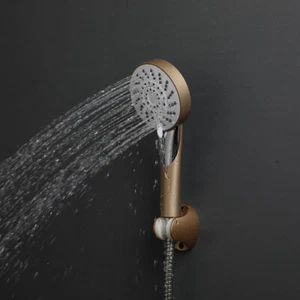 Bad Messing Wasserhahn Handbrause Regen Einloch Wandmontage Mischbatterie - Bild 1 von 6