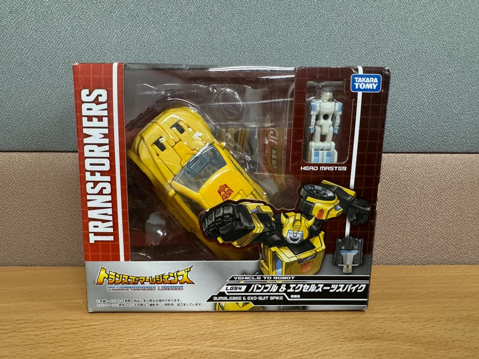 TakaraTomy Japan Transformers Legends LG-54 Bumblebee Headmaster Exo Suit Spike - Image 1 of 4