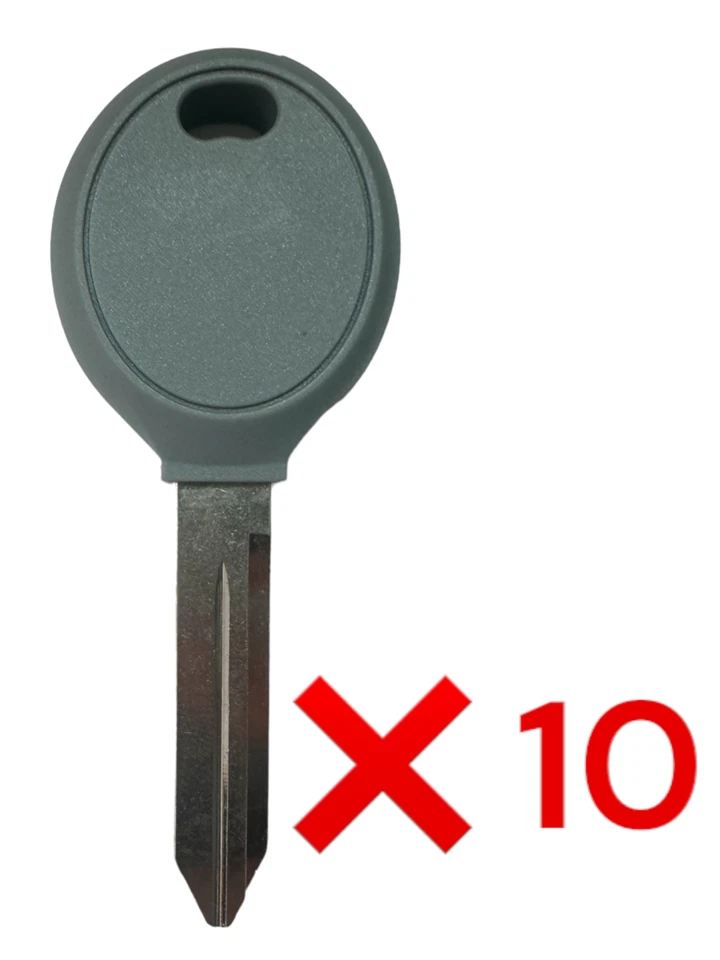 Lote de 10 Chip Transpondedor 46 Hoja Llave Sin Cortar Para Chrysler Dodge Jeep Y164 Foto 1 de 1
