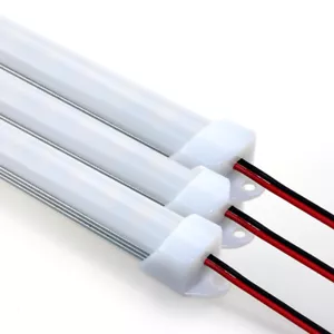 10pcs 50CM DC12V 36led SMD5730 Bar Rigid LED Light + U Aluminum Shell + PC Cover - Picture 1 of 8