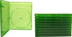 (10) Xbox One Boxen Hüllen Translucent Green Standard 12mm Microsoft #VGBR12XONE - Bild 1 von 2