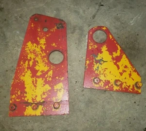 Vintage BF AVERY A TRACTOR Rock shaft Brackets Set Of 2 MM Parts hydraulic lift - Picture 1 of 7