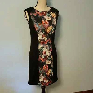 Nuevo con etiquetas Vestido Betsey Johnson Floral Vaina Panel Lateral Talla 4 - Imagen 1 de 9