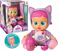 BAMBOLA CRYBABIES KATIE BEVE PIANGE IMC TOYS 95939 cry baby scatola danneggiata