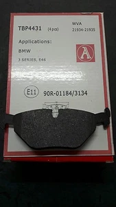 BMW 3 SERIES E36 SET REAR BRAKE PADS SERIE PASTIGLIE POSTERIORI 320 316 316 D - Foto 1 di 1