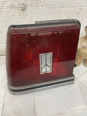 1982-1989 Oldsmobile Firenza Left Driver Side Tail Light Lamp Lens Has Scratches - Image 1 of 4
