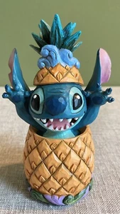 Jim Shore Disney Showcase Stitch “Pineapple Pal” Figurine 6010088 - Picture 1 of 6