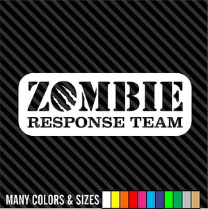 Zombie Outbreak Response Team Walking Dead Living Undead Horror Punk Decal  - Picture 1 of 15