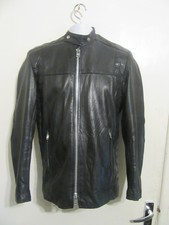 VINTAGE 70'S BRIMACO LEATHER CAFE RACER MOTORCYCLE JACKET SIZE XS ACE CONDITION