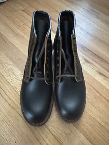 Red Wing 9060 Beckman Flat Box Black Klondike 9.5D Brand New First Unworn - Picture 1 of 7