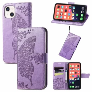 Schutz Handy Hülle für Apple IPhone 13 Case Cover Tasche Etuis Bumper Violett - Afbeelding 1 van 7