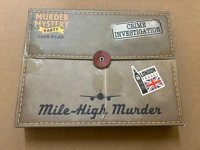 Murder Mystery Dinner Party Game - Mile High Murder (Unused) Free P+P - Image 1 of 2