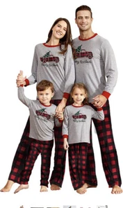 family christmas pajamas set. Kid 8-9 Years Old - Picture 1 of 2