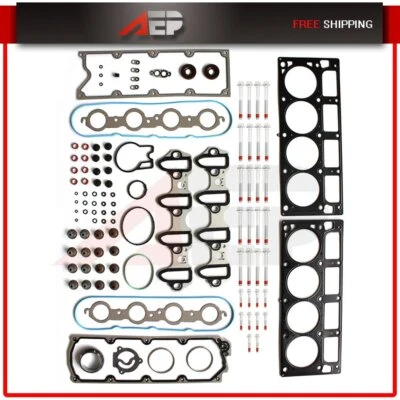 Juego de juntas de culata y pernos para Chevrolet Silverado 1500 HD 2005-2007 6,0 L Foto 1 de 4