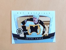 2006-07 Fleer Hot Materials Jersey #HM-ZC Zdeno Chara Boston Bruins 