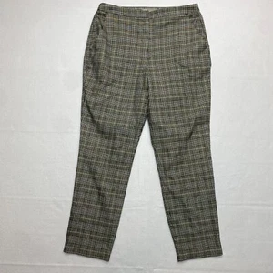 Asos Pants Women's 10 Gray Glen Plaid Work Career Trousers - Picture 1 of 7