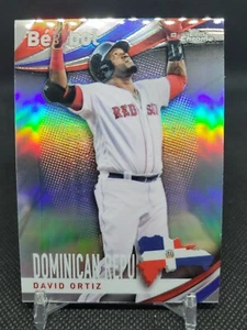 2021 Topps Chrome Beisbol #B2 David Ortiz Refractor - Picture 1 of 2