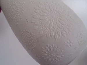 H&G Heinrich Selb Bisquit Porzellan Vase, Blüten-Design Nanny Still, Form 1880 - Bild 1 von 3