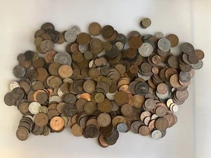 Great Britain, Mixed Bulk Coins Job Lot (No Silver Included), Over 3.3 KG in Tin - Imagen 1 de 8