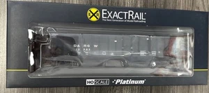 ExactRail Platinum HO RTR EP-81452-10 Bethlehem 3483 Hopper D&RGW #12093 NIB - Picture 1 of 5