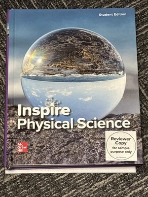 Inspire Physical Science Student Edition McGraw Hill 2021 — 第 1/3 张图片