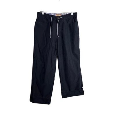 Horny Toad Straight Crop Capri Pants Size 8 Casual Outdoor Navy Blue - Image 1 of 4