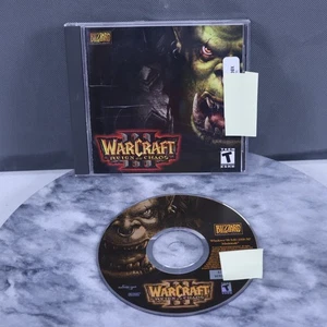 Warcraft III Reign of Chaos (gioco CD-ROM PC, 2002) completo di chiave - Foto 1 di 2