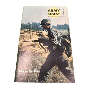 Vtg Army Digest Magazine Dec 1963 No Ads - Picture 1 of 6