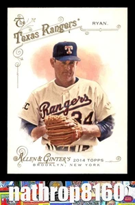 2014 Allen and Ginter #108 Nolan Ryan HOF Baseball NM/NM+  Texas Rangers 10528 - Picture 1 of 4