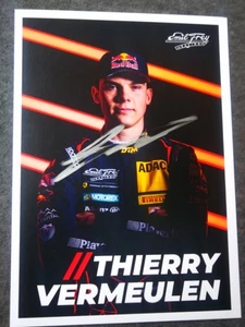 THIERRY VERMEULEN EMIL FREY RACING DTM 2025 ORIGINALSIGNIERT AUTOGRAMM FERRARI - Bild 1 von 2