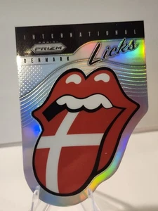 2025 Panini Prizm - The Rolling Stones International Licks Silver Prizm Denmark - Picture 1 of 2