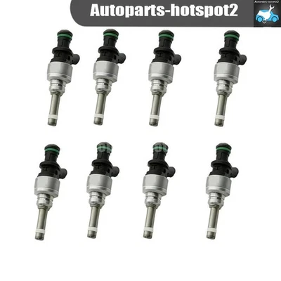 8Pcs Fuel Injectors 079906036AC for Audi RS3/RS4/RS5/RS6 V8 4.0TFSI & 4.2TFSI Foto 1 de 4