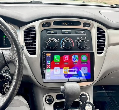 10.1" For 2003-2007 Toyota Highlander CarPlay Android 13 Stereo Radio GPS 4+64GB Foto 1 de 4