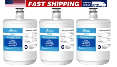 SETFEEL 3 PACK Fit For LG LT500P 5231JA2002A WF-290 CLCH110 DWF-1 Icepure Water Filter