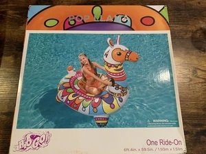 H2O Bestway Pop Llama Ride On Water Toy Colorful Float New In Box - Picture 1 of 2
