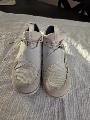 Zapatilla Mujer Birkenstock Ames Cuero Talla 7 Eur 38 Color Crema  Foto 1 de 4