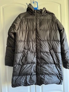 Helly Hansen Jacket Mens XL Grey Puffer Padded Duck Down Feather Adult Coat - Picture 1 of 8
