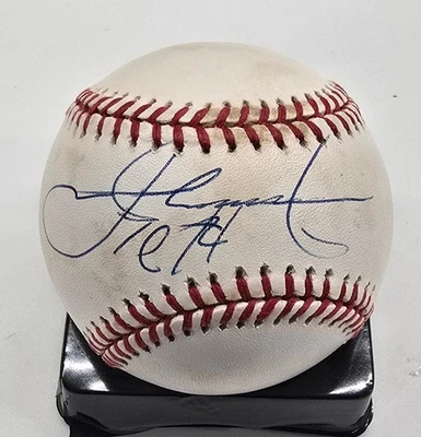 Sammy Sosa Cubs Autograph Rawlings OML Baseball (A) PSA DNA (Clean) - Image 1 of 3