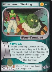 Qué Estaba Pensando - Dragonball Z CCG TCG DBZ - # N°118 - 5 Estrellas - Picture 1 of 1