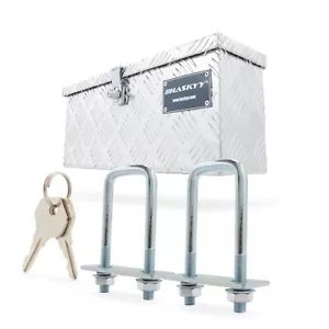 Alubox Transportbox Anhängerbox Deichselbox 48x14x20cm Aluminiumbox Kasten Kiste - Bild 1 von 7