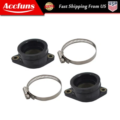 For Honda CM400C CM400E CM400T 2× Carburetor Intake Manifold Boot Holder - Изображение 1 из 4