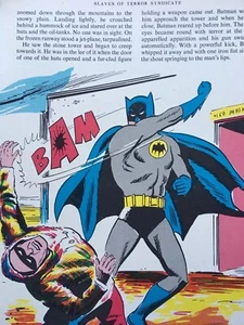 Original Lithograph Batman And Robin 1966 'Bam’ - Picture 1 of 2