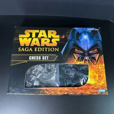 Juego de Ajedrez Star Wars EDICIÓN SAGA Hasbro Parker Bros COMPLETO 2004 Foto 1 de 4