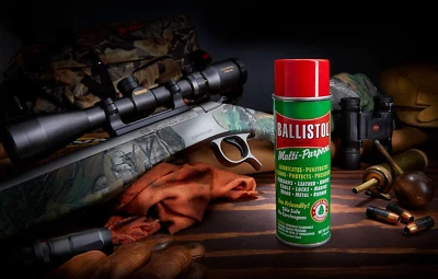 Pistola limpiadora de aceite lubricante multiusos Ballistol - lata de aerosol de 6 oz - aceite deportivo Foto 1 de 3