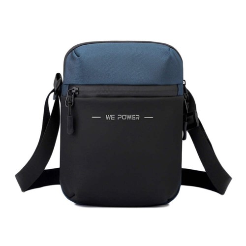 WEPOWER Men Single Shoulder Bag Simple Business Casual Crossbody Bag